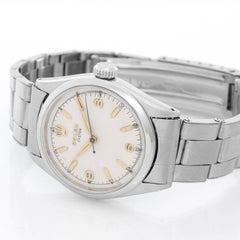 Rolex Stainless Steel Vintage Oyster Royal Manual Wristwatch Ref 6444