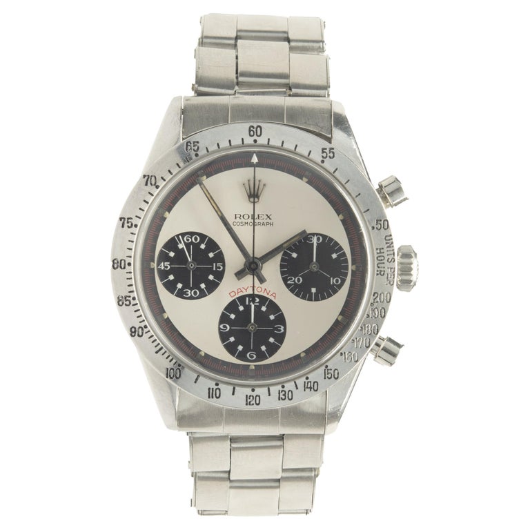 Rolex Stainless Steel Vintage Paul Newman Daytona at 1stDibs