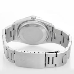 Rolex Stainless Steel White Dial Air-King Automatic Wristwatch Ref 14000