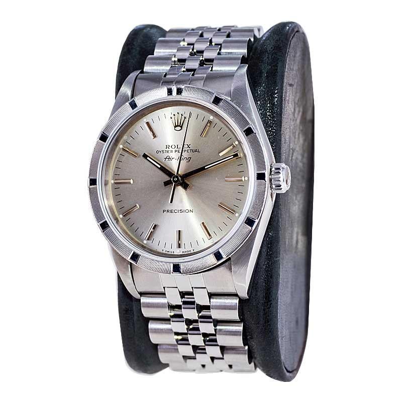 Rolex Edelstahl mit Schachtel und Papieren von 1996 3