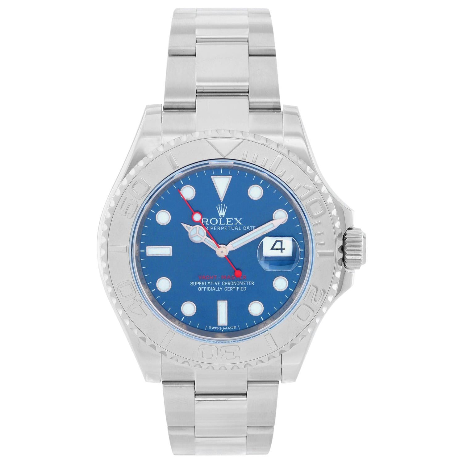 Rolex Stainless Steel Yacht-Master Automatic Wristwatch Ref 116622