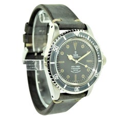 Rolex Stainless Tudor Oyster Submariner, 1967 with Original Dial