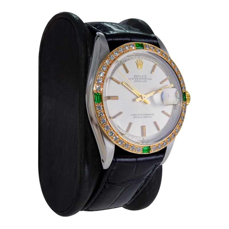 emerald watch rolex