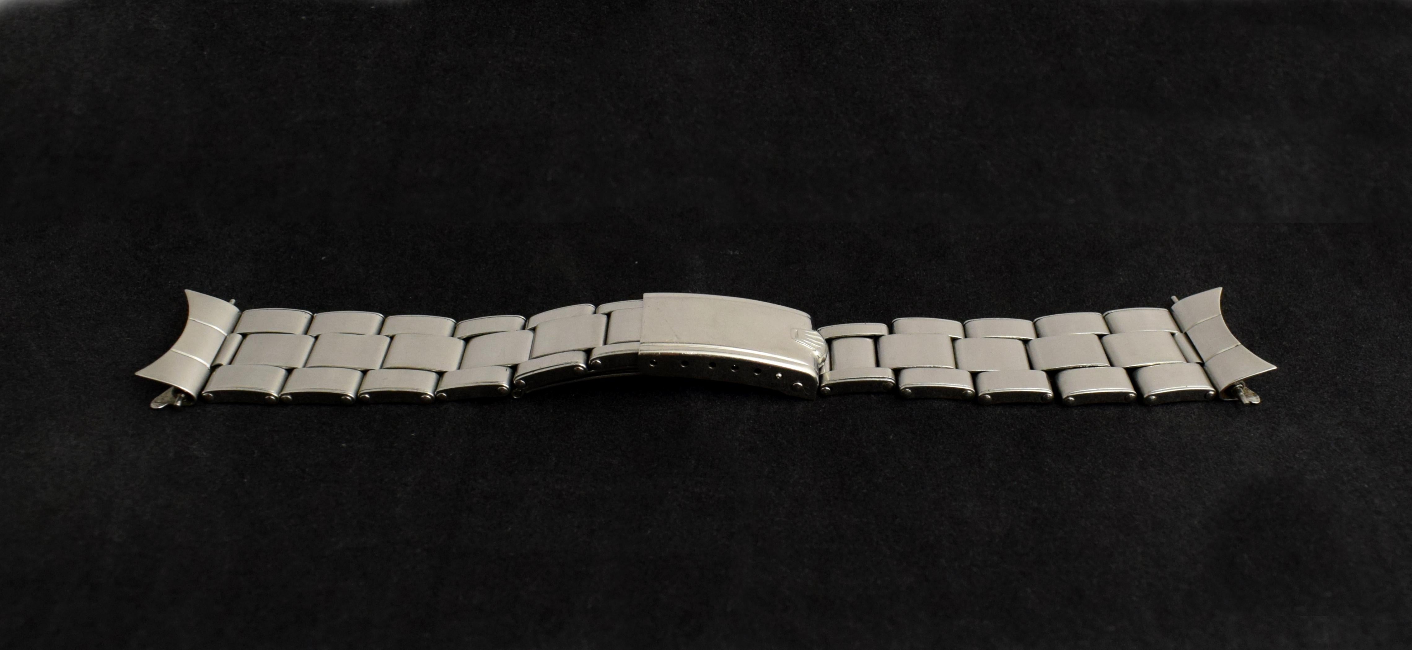 Rolex Steel 34mm Oyster Perpetual Date Grey Dial 1500 Automatic Watch, 1969 For Sale 5