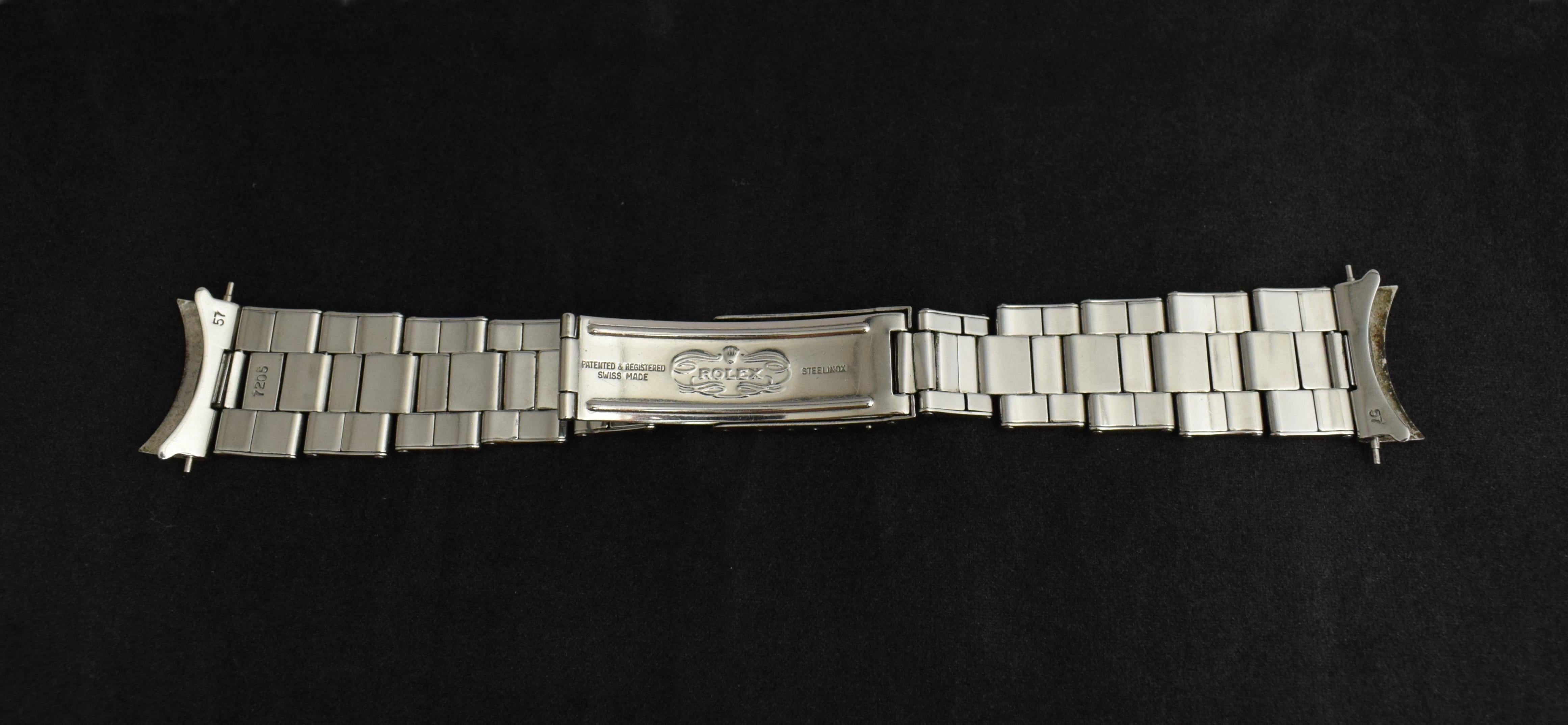 Rolex Steel 34mm Oyster Perpetual Date Grey Dial 1500 Automatic Watch, 1969 For Sale 6