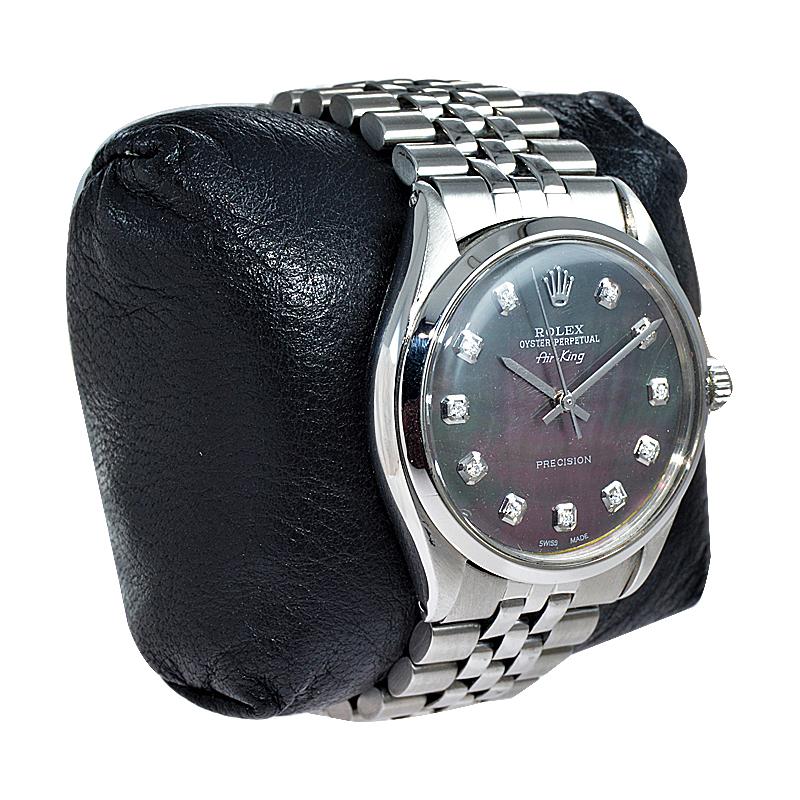 rolex air king with jubilee bracelet