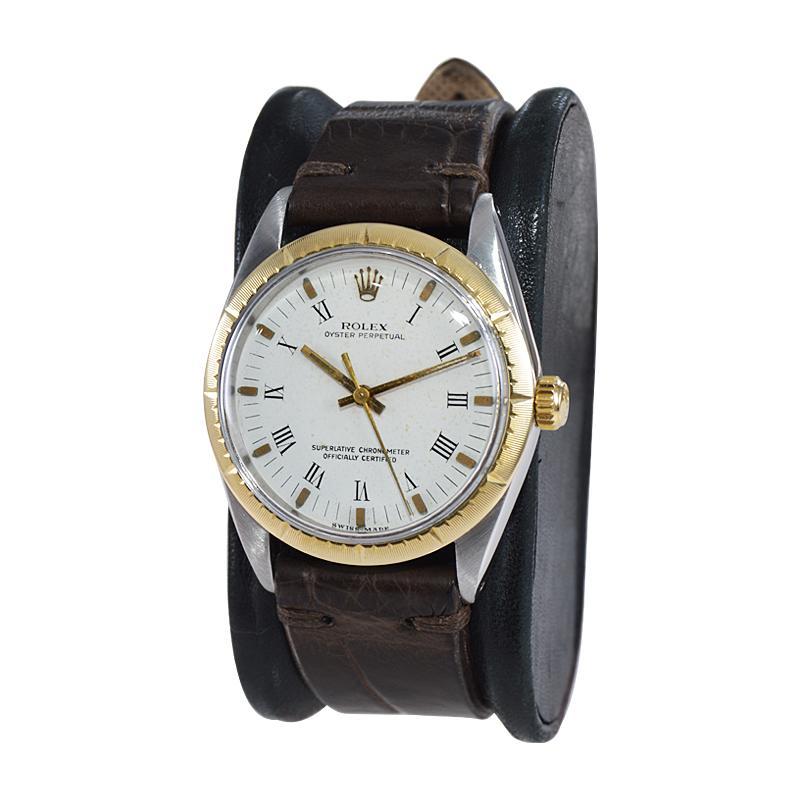 rolex acero oro