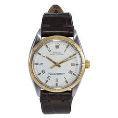 Rolex Steel and 14Kt. Solid Gold Oyster Perpetual with Original Dial Mid 1960's
