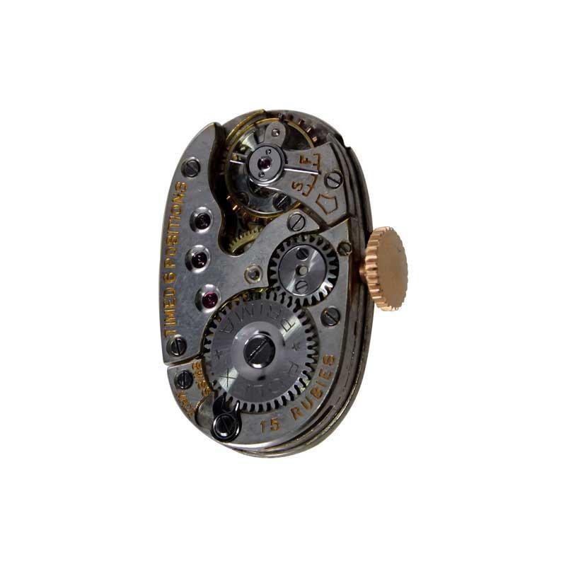 Rolex Damenuhr aus Stahl und Gold im Art-déco-Stil, ca. 1920er Jahre im Angebot 9