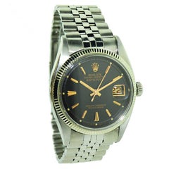 Rolex Steel and White Gold Datejust with Rare Dial from 1953