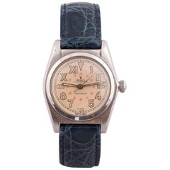 Vintage Rolex Steel Automatic Centre Seconds Bubbleback Ref 2940 Wristwatch