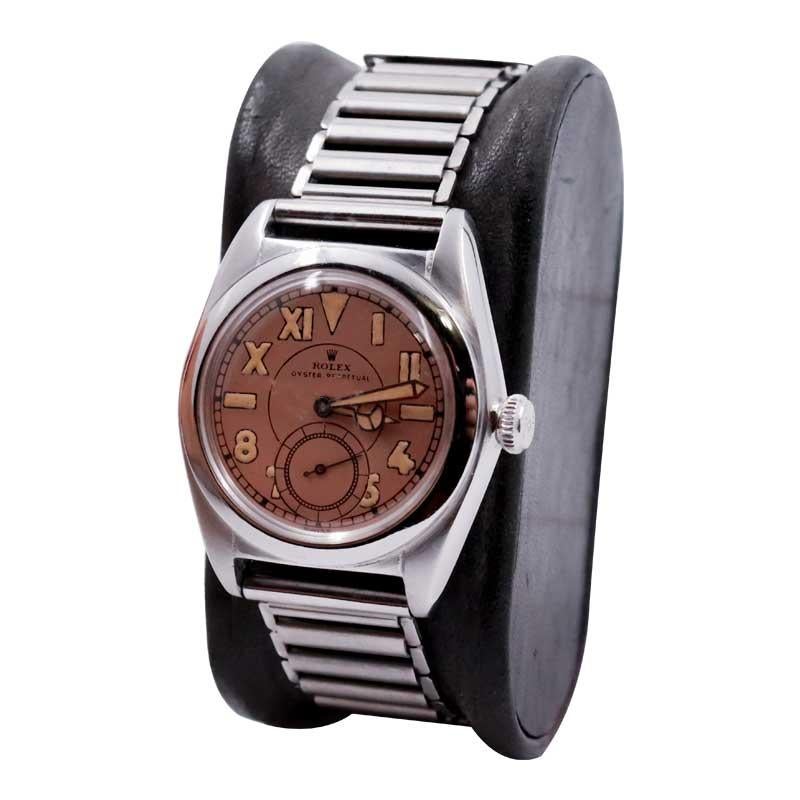 back of rolex watch