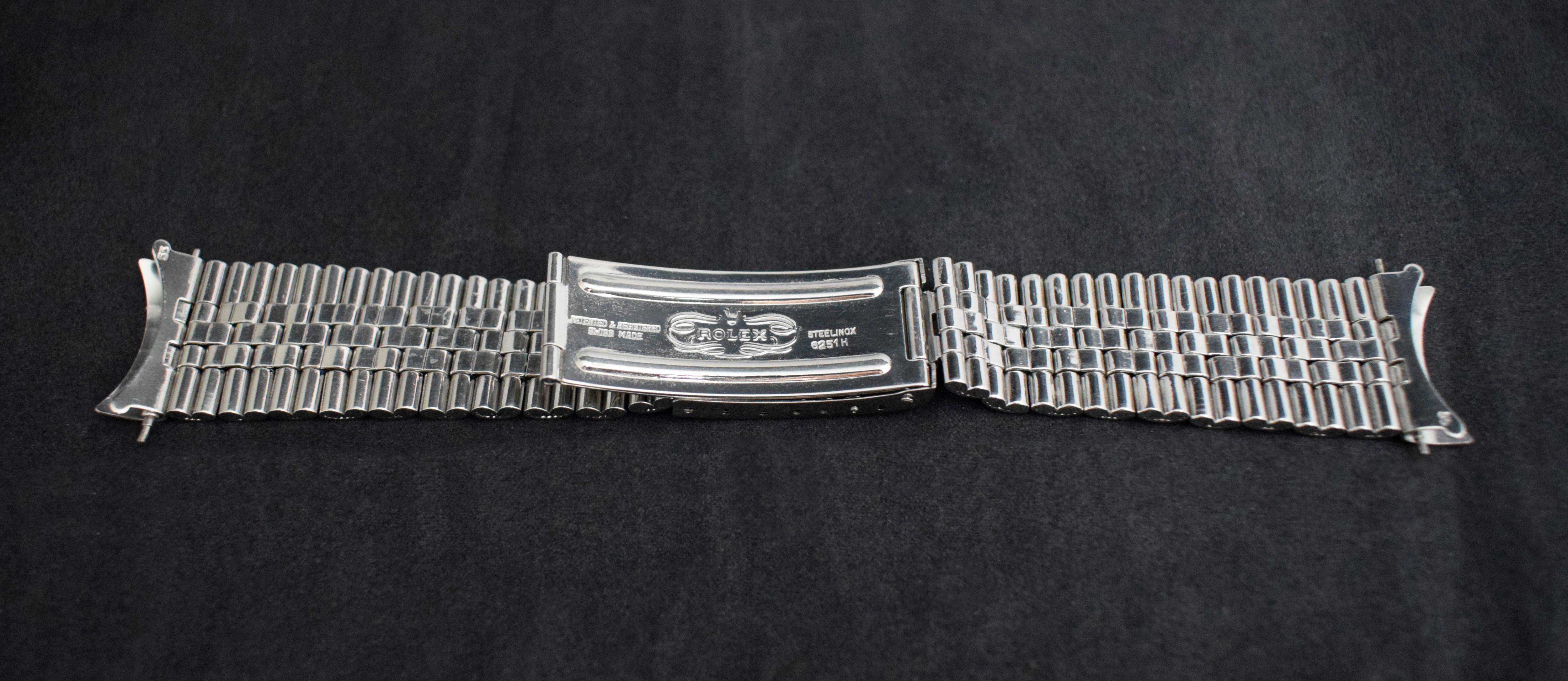 Rolex Datejust in acciaio Quadrante blu viola 1601 Orologio automatico, 1972 8