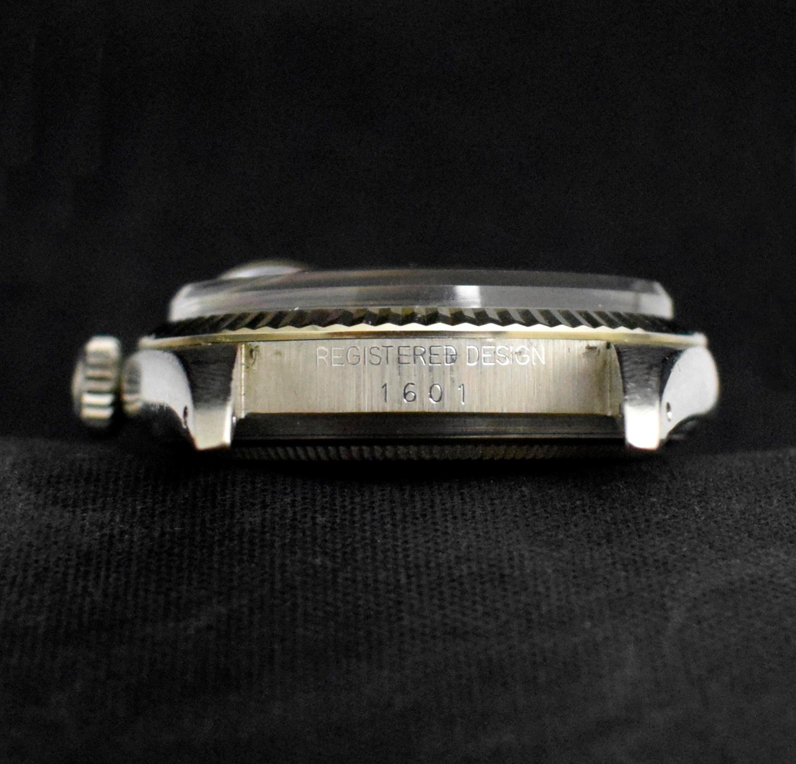 Rolex Datejust in acciaio Quadrante blu viola 1601 Orologio automatico, 1972 1