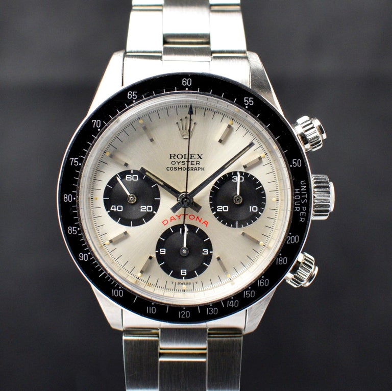 Rolex Steel Daytona Oyster Cosmograph Silver Dial Big Red Manual Watch,  1985 For Sale at 1stDibs | rolex oyster cosmograph, rolex daytona 1985, new  panda rolex