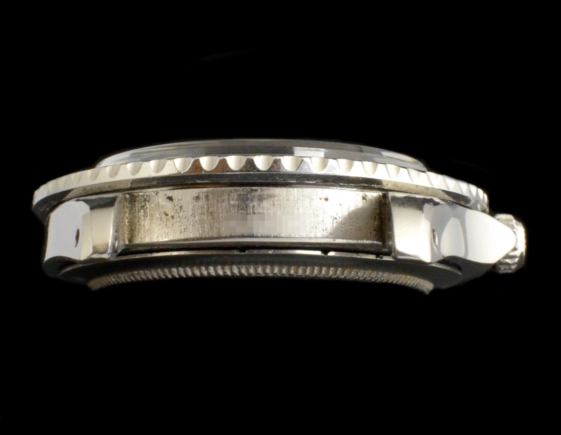 Rolex Stahl GMT-Master PCG frühes vergoldetes Zifferblatt Exclamation Mark Dot 1675 Uhr, 1960 3
