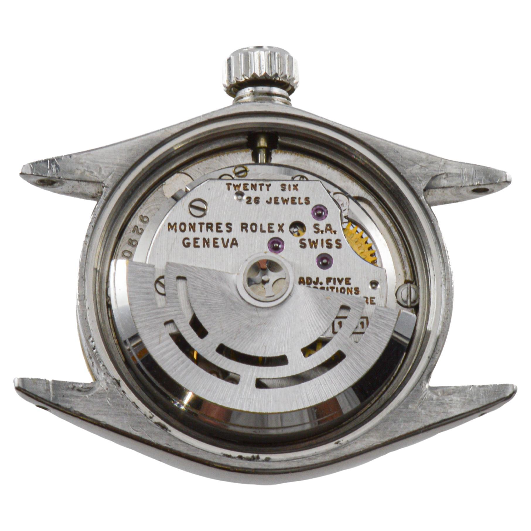 Rolex Steel Ladies Oyster Perpetual Date with Factory Original Silvered Dial For Sale 10