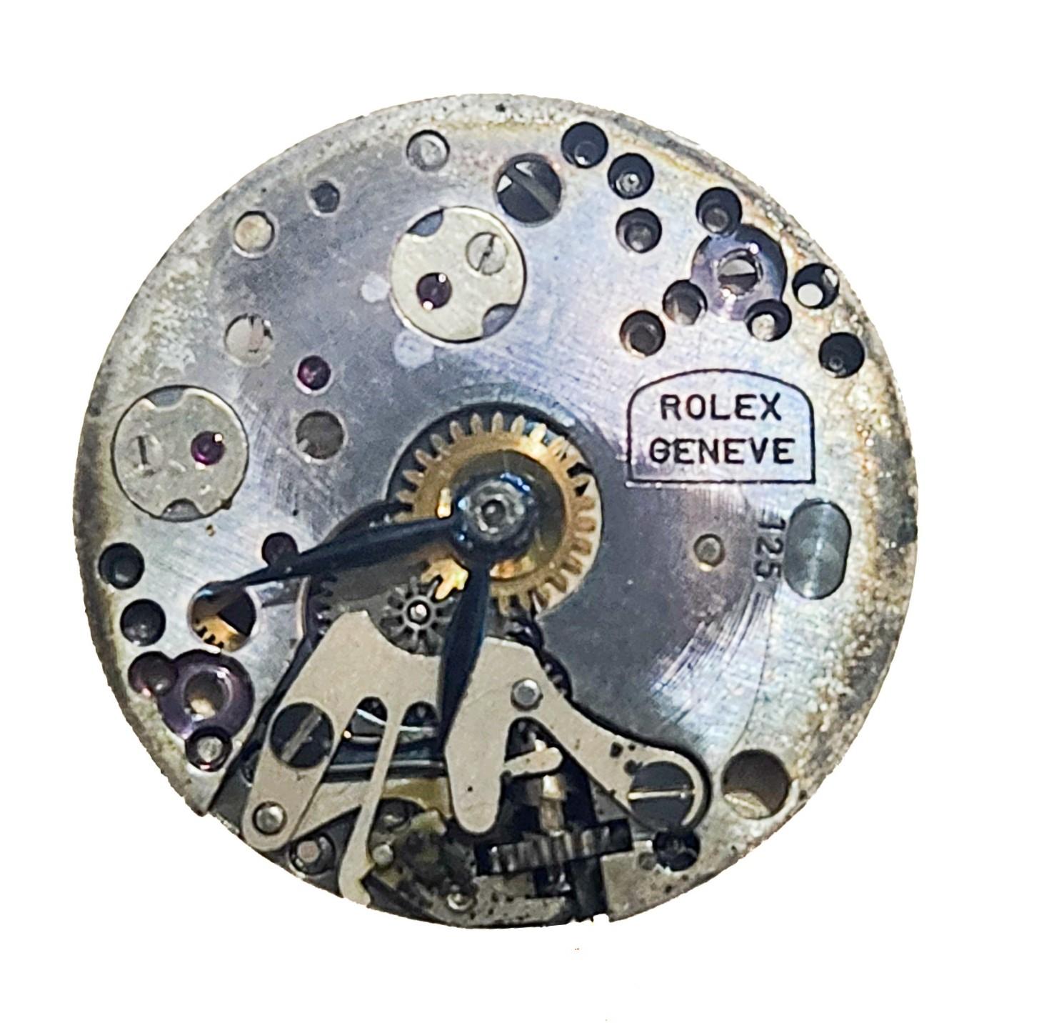 Rolex Steel Ladies Watch with Original Dial from 1940's For Sale 7