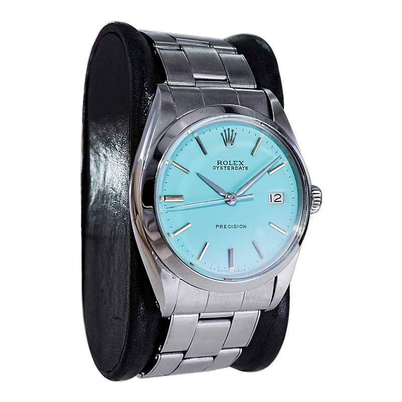 tiffany blue rolex