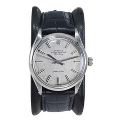 Rolex Steel Oyster Perpetual Air King Ref. 5500 Original Dial from 1973-74