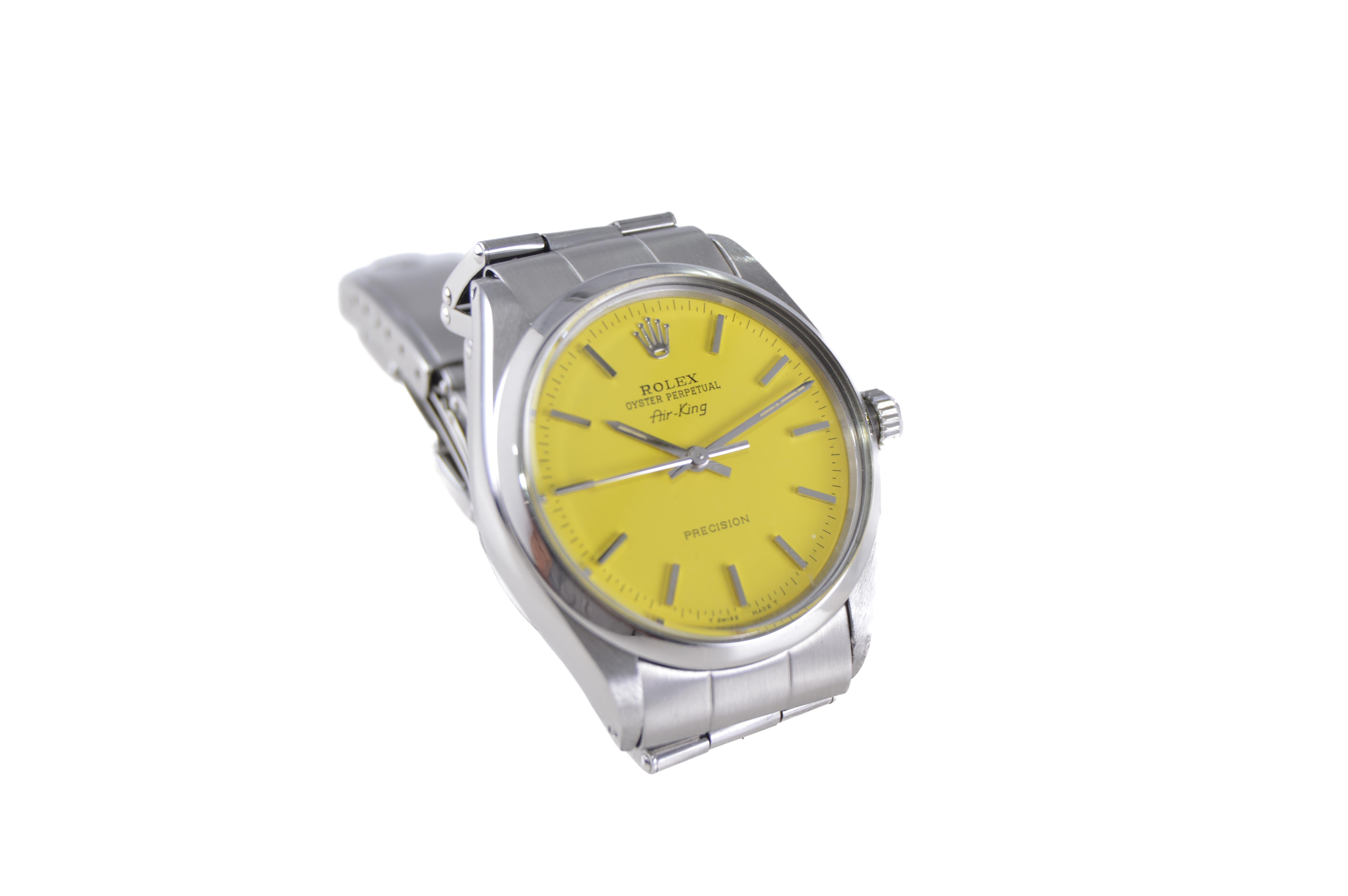 rolex datejust yellow dial