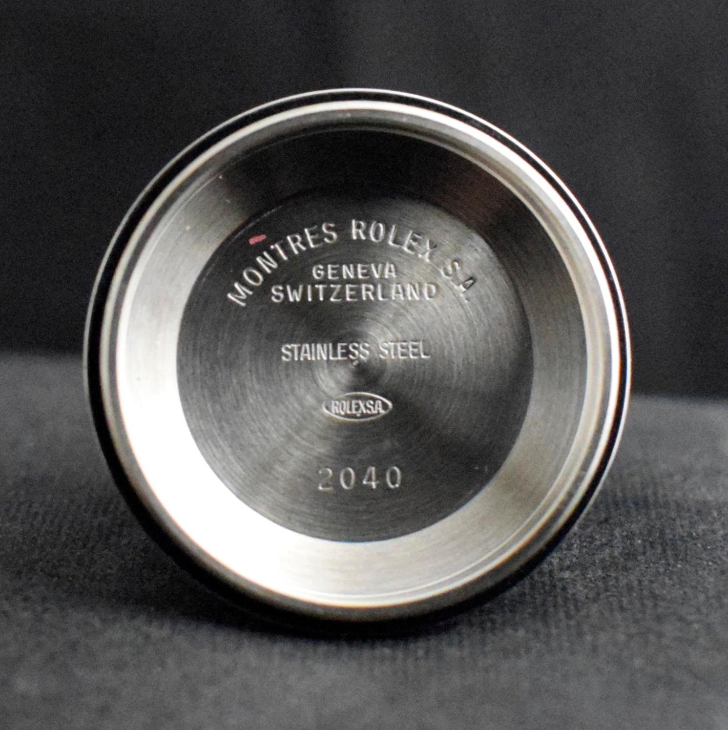 Rolex Steel Oyster Perpetual Black 3 6 9 Dial 67480 , 1998 4