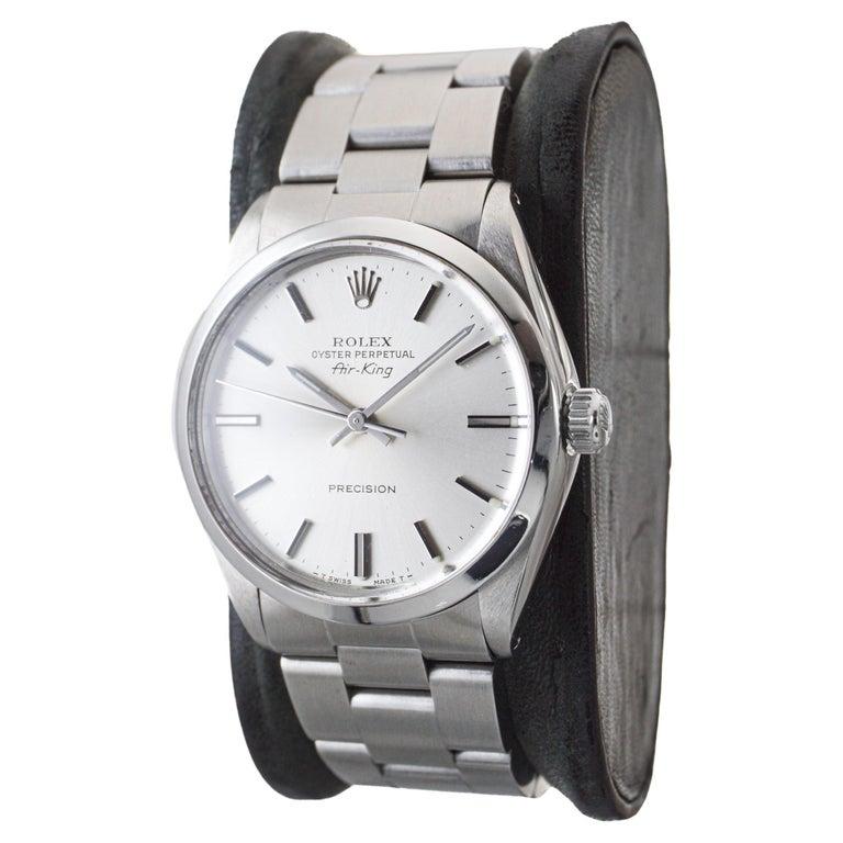 Rolex Oyster Perpetual Classic Air King des années 1970 Unisexe en vente