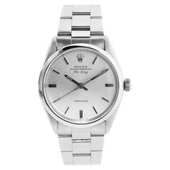 Rolex Acero Oyster Perpetual Clásico Air King de los años 70