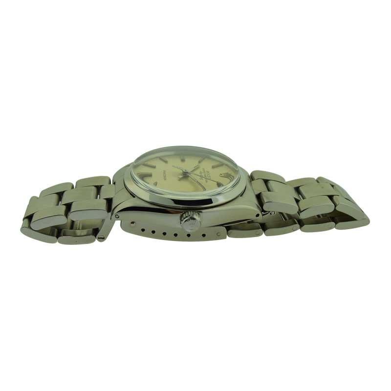 Rolex Oyster Perpetual Classic Air King in acciaio del 1979 o 1980 in vendita 4