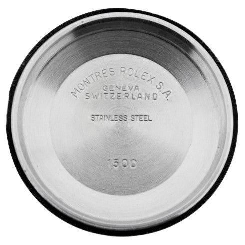 Rolex Acero Oyster Perpetual Fecha Con Esfera Lavanda Personalizada Circa 1970's en venta 2