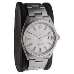 Rolex Steel Oyster Perpetual Date With Factory Original Dial, circa 1970's