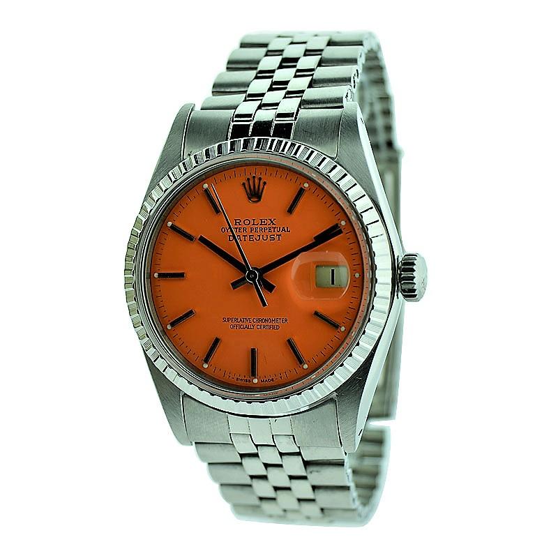Rolex Steel Oyster Perpetual Datejust, circa 1977