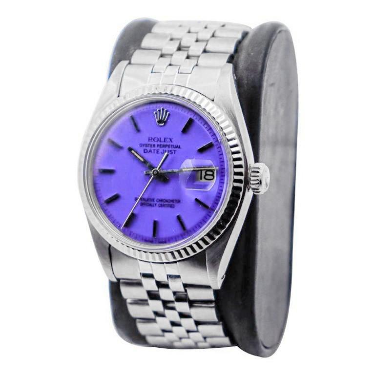 rolex violet