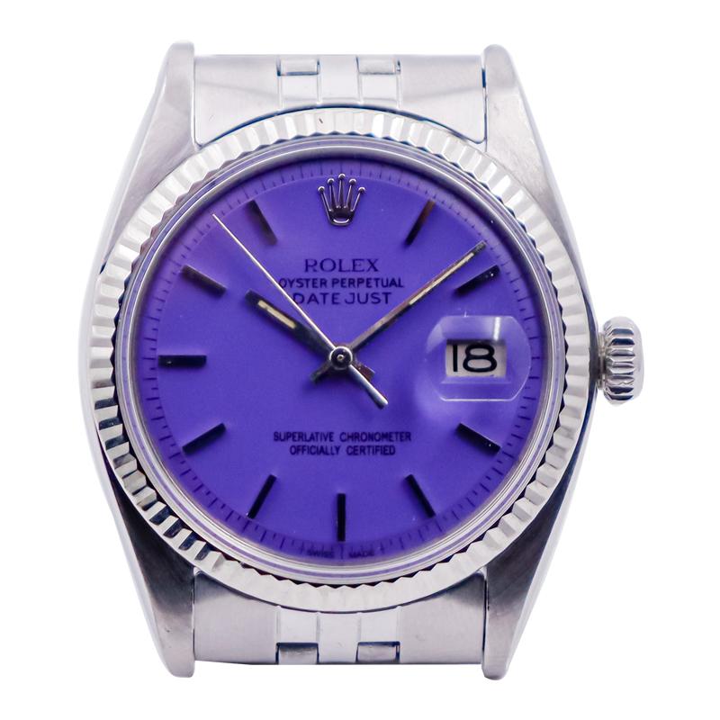 rolex mauve