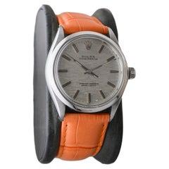 Rolex Steel Oyster Perpetual with Factory Original Mosaic Dial circa 1973 / 74