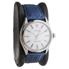 Rolex Steel Oyster Perpetual with Factory Original Mosaic Dial circa 1973 / 74