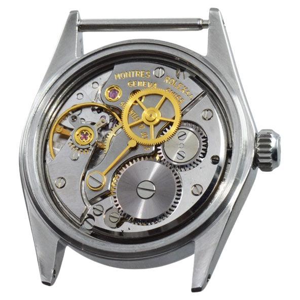 Rolex Steel Oyster Royal mit CUSTOM MADE Diamant-Zifferblatt aus Perlmutt im Angebot 13