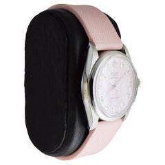 Rolex Steel Oyster Royal with Custom Made Mother of Pearl Diamond Dial