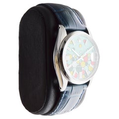 Rolex Steel Oysterdate with Custom Made "Celebration" Dial circa 1960's