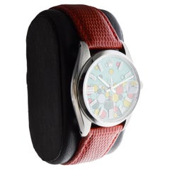 Rolex Steel Oysterdate with Custom Made "Celebration" Dial circa 1960's