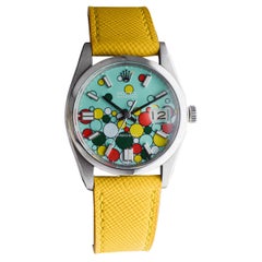 Rolex Steel Oysterdate with Custom Made "Celebration" Dial circa 1960's