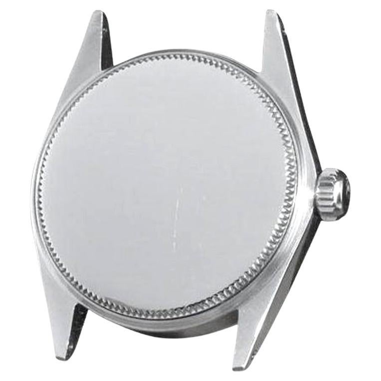 Rolex Oysterdate de acero con bisel de diamantes hecho a medida y esfera original Años 70 en venta 11