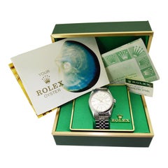Rolex Steel Quickset Datejust with Original Box and Papers from 1978 or 1979