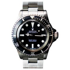 Rolex Steel Submariner Maxi MK I Matte Dial 5513 Steel Automatic Watch, 1978