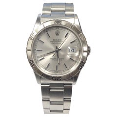 Rolex Steel Thunderbird Datejust Self Winding Wrist Watch