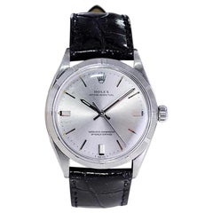 Rolex Steel with Rare Reference Number 1003 Machined Bezel from 1968 or 69