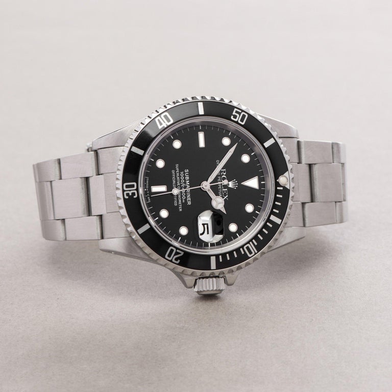 Rolex Submariner 0 16610 Men Stainless Steel 0 Watch 1