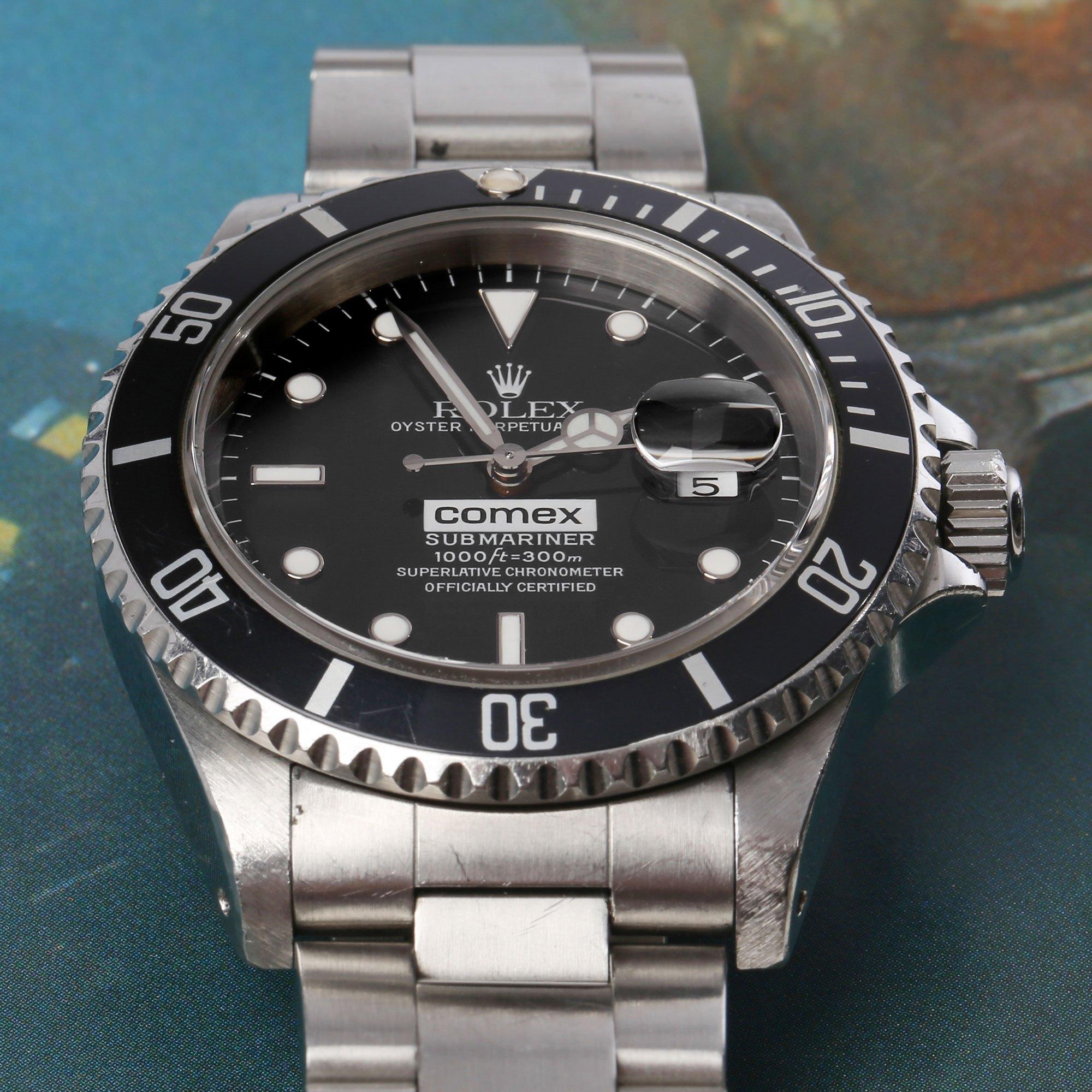 rolex 16610 comex