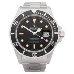 Rolex Submariner 0 168000 Men Stainless Steel 0 Watch