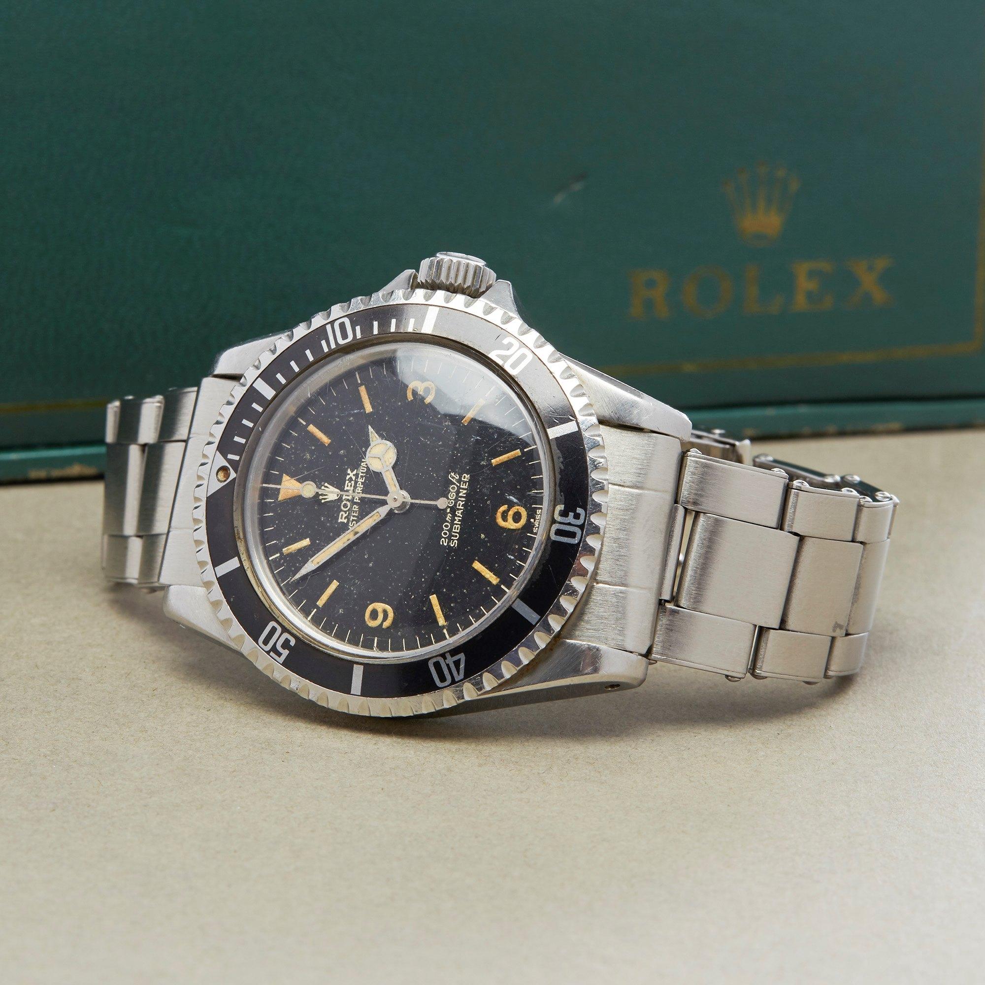 Rolex Submariner 0 5513 Men Stainless Steel Gilt Explorer 